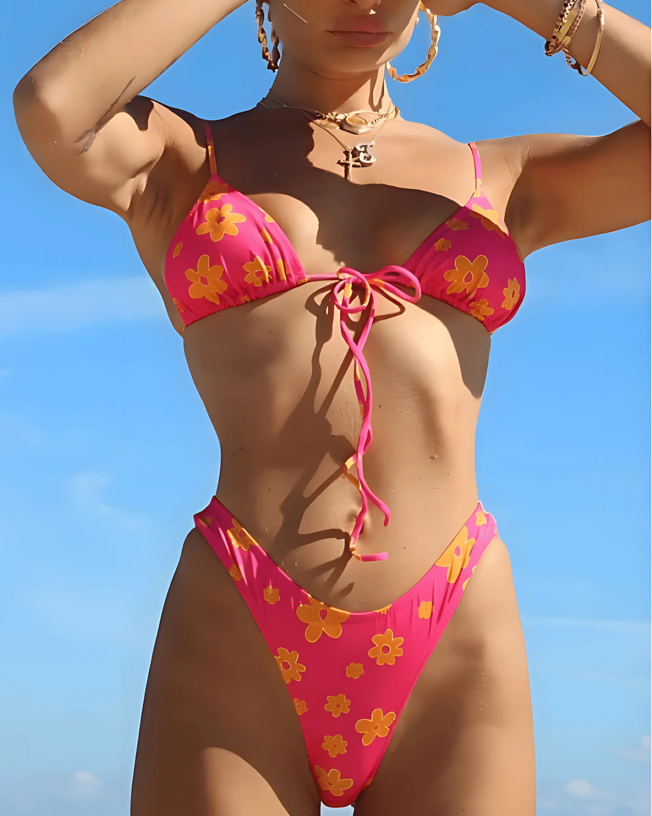 Seraphina Set - Light Rose Red