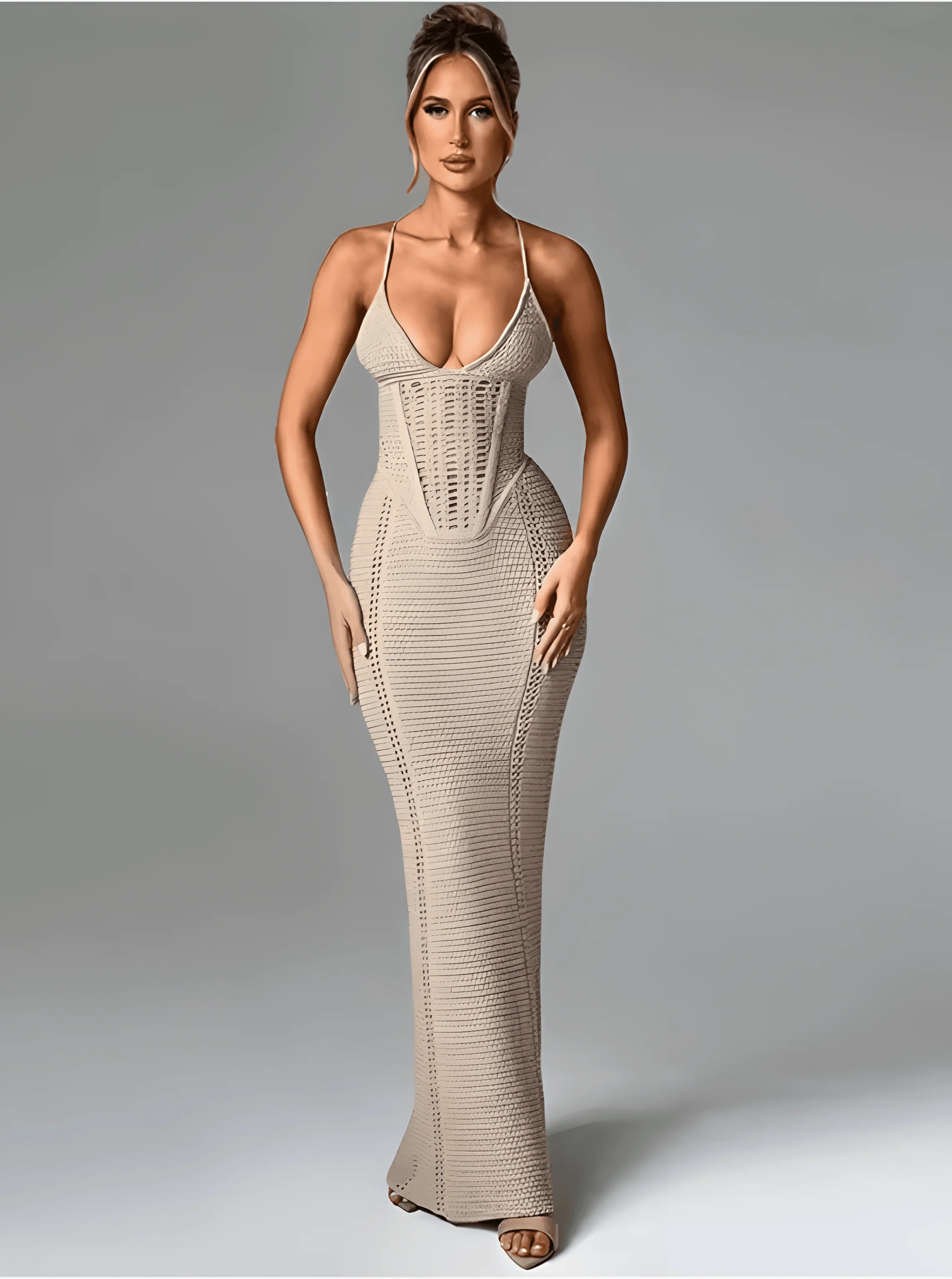 Georgie Cover up - Khaki