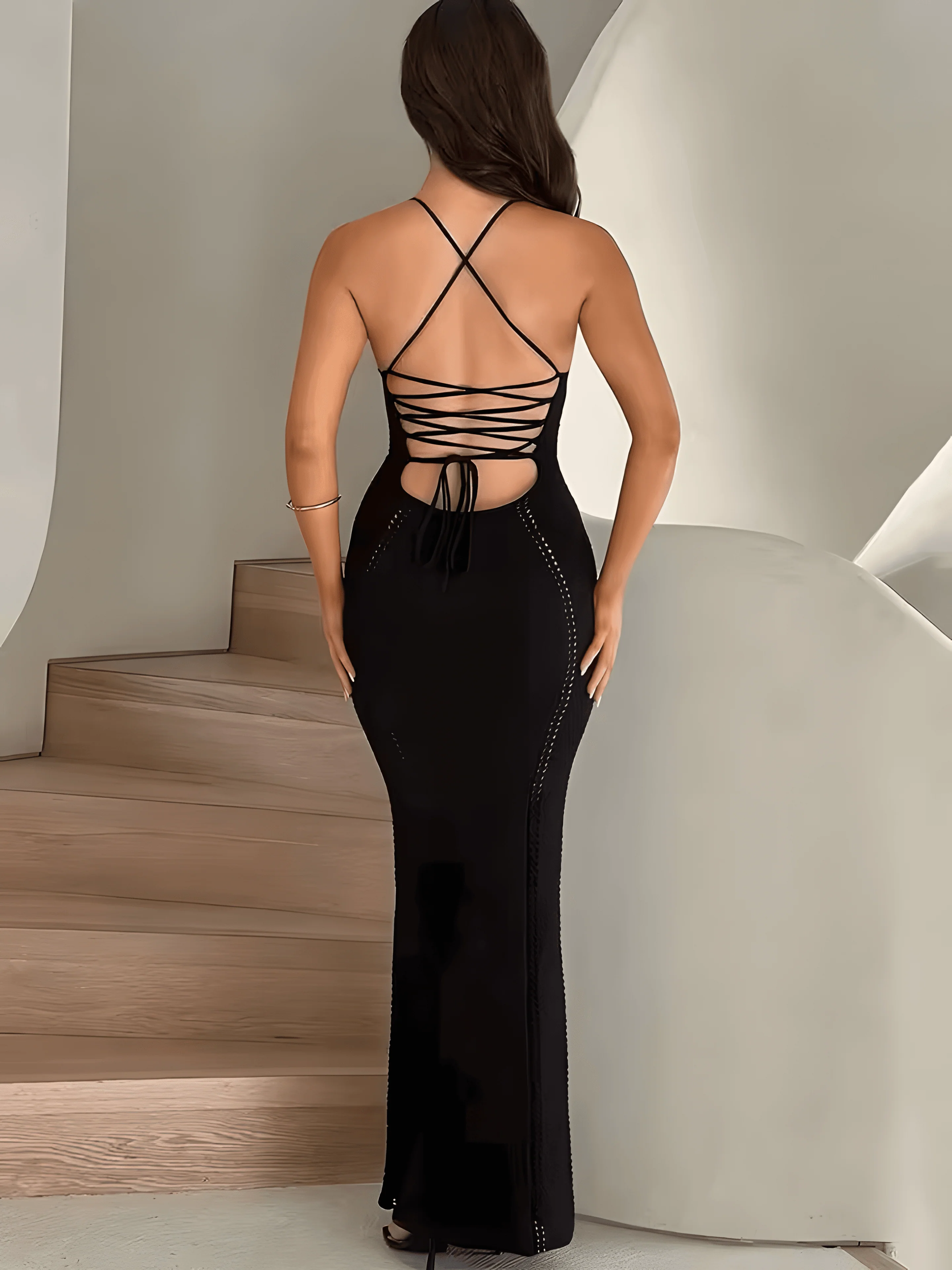 Georgie Cover up - Black